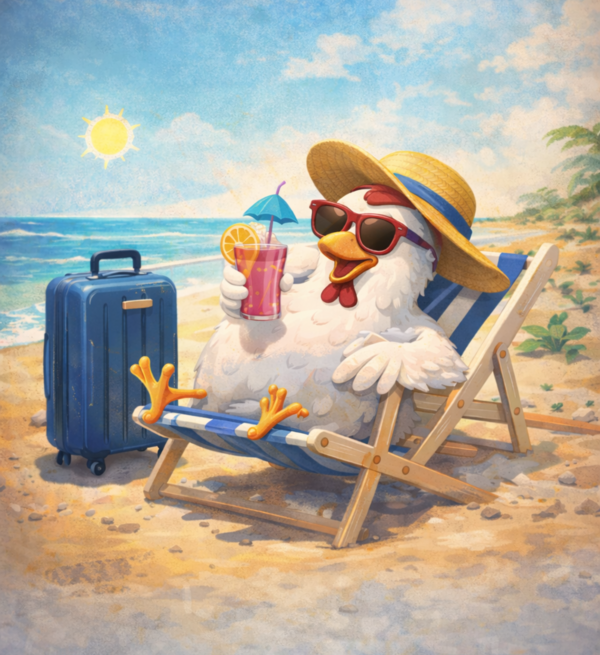 Derniers poulets avant fermeture